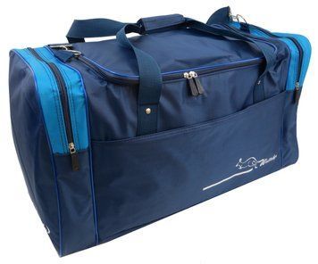 Сумка дорожная 60 л Wallaby синяя с голубым 1063891075 фото