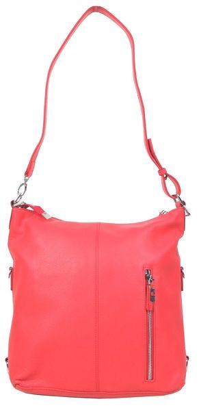 Женская кожаная сумка Giorgio Ferretti коралловая 1744185202 фото