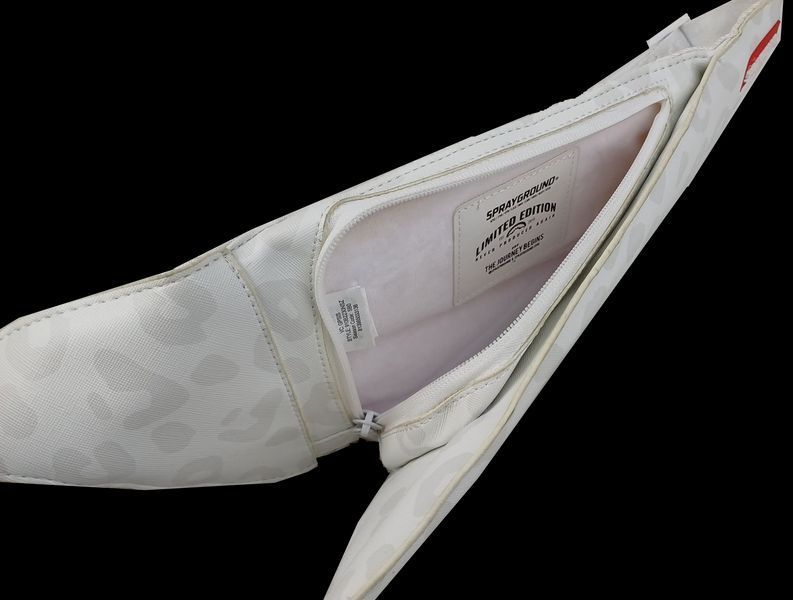 Нагрудна сумка, слінг Sprayground Wings To The Future біла 2805392189 фото