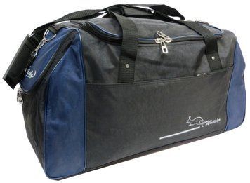 Спортивная сумка 59L Wallaby, Украина черная с синим 447-1 564863256 фото