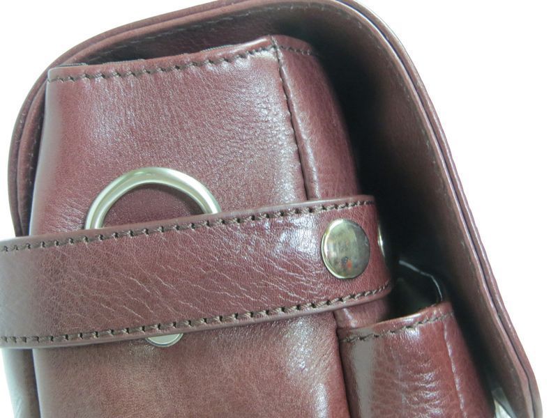 Мужской портфель Sheff из натуральной кожи коричневый 5603262 фото