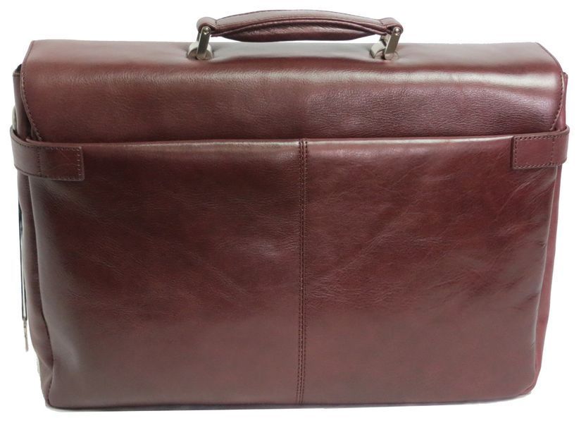 Мужской портфель Sheff из натуральной кожи коричневый 5603262 фото