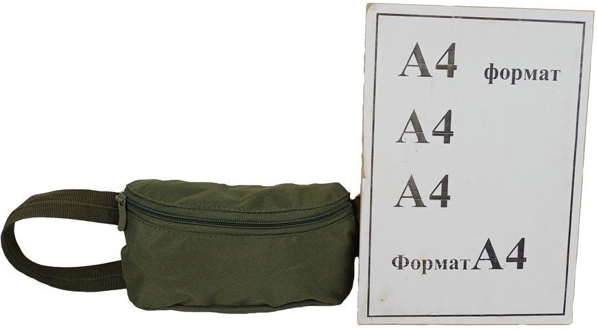 Легка поясна сумка, бананка, поясна сумка LS оливкова 2835486779 фото