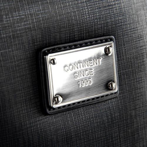 Чоловіча сумка на плече із еко шкіри Continent CM-151BK чорна 341053470 фото