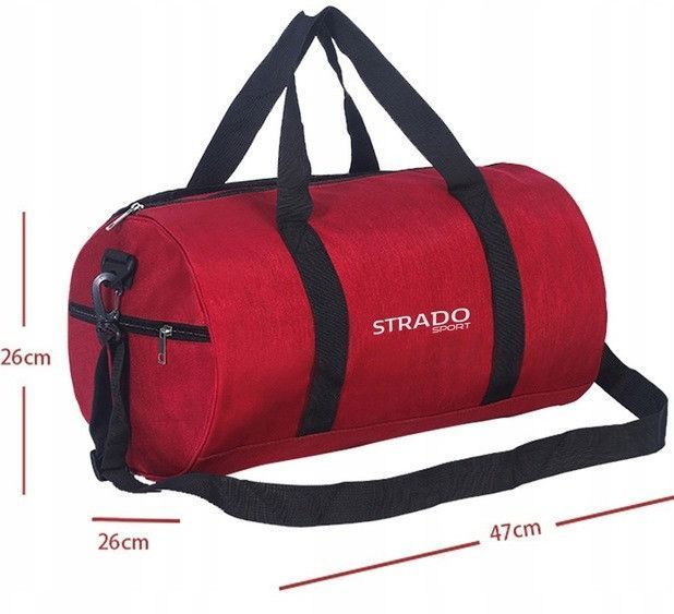 Cпортивная сумка Strado Sport красная на 25л 1994448586 фото