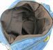 Уцінка! Циліндрична жіноча джинсова сумка Fashion jeans bag синя 1717788770 фото 9